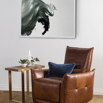 Easton Leather Recliner Armchair