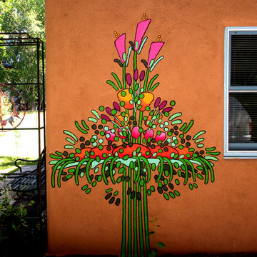 Murals on Stucco Walls