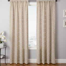 Blindsgalore Signature Drapery Panel: Concord Faux Linen - Curtains