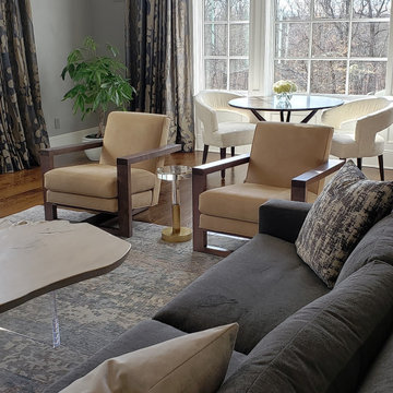 Family room with a view.