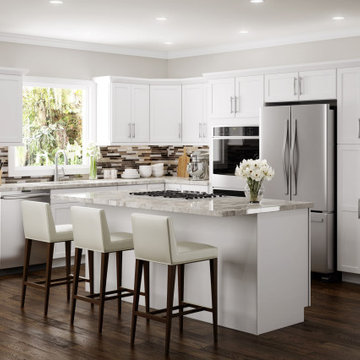 Amesbury White Kitchen