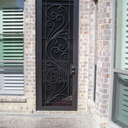 Wrought Iron Screen Doors - Products