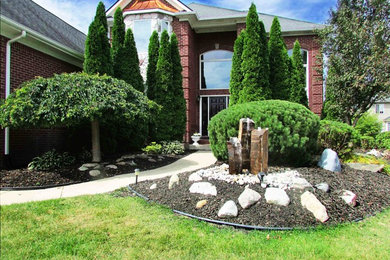 Inspiration for a contemporary landscaping.