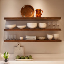 open shelving
