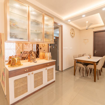 Avinash & Sahithya’s HomeInteriors at IncorCarmelHeights, Whitefield, Bangalore
