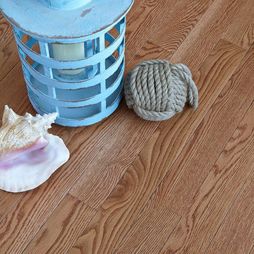 Coastal Decor - Nantucket Golden, Solid, Red Oak Hardwood