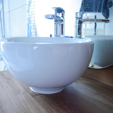 Salle de bain en Tek
