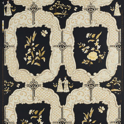 Chinoiserie: Black - Wallpaper