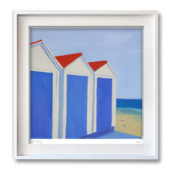 Beach cottages #4 - Fine Art Prints