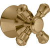 Delta Cassidy Tub and Shower Cross Handle, Champagne Bronze