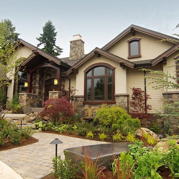 Harvest Time Blend and Cascade Black Basalt Bench