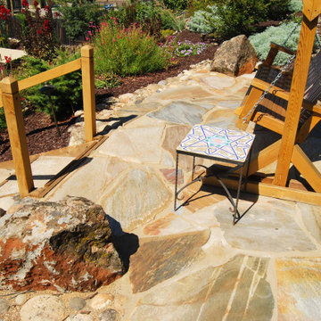 Terraced Backyard