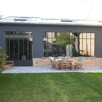 Extension et sur-élévation d'une maison d'invités