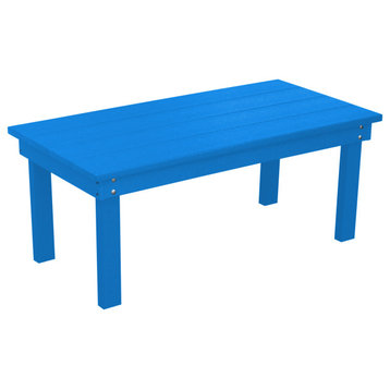 Poly Hampton Coffee Table, Blue