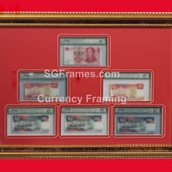 Currency Framing &ndash; With Custom Border and Window &ndash; SGFrames - Products