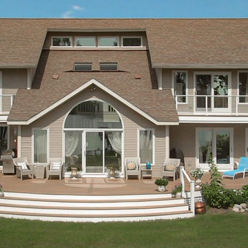 Lovely & Low-Maintenance Lakeside Deck