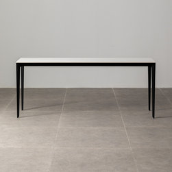 Minimalist Study Desk/ Console - White - Console Tables
