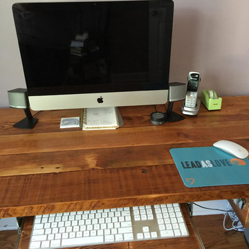Home office L desk