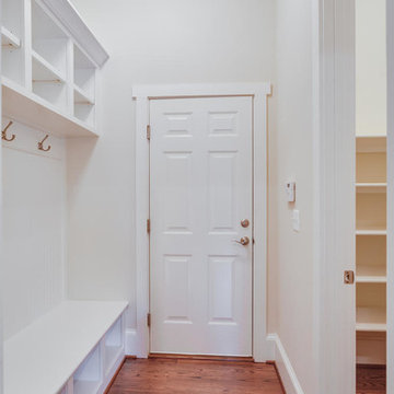 Mudroom w/Custom Built Cubbies