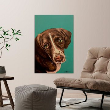 "I'm Sleepy" Painting Print on Wrapped Canvas