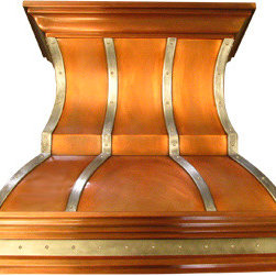 Texas Lightsmith - Copper Kitchen Hood #48 - Range Hoods And Vents