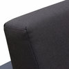 HIGOLD 2017 York Aluminum Swivel Single Sofa with Double Side Panels, Cushions