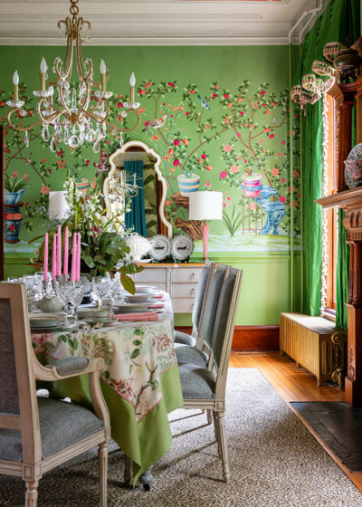 Traditional Dining Room by MuralSources