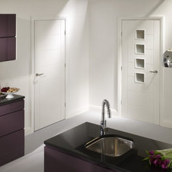 Palermo White Internal Door - Internal Doors