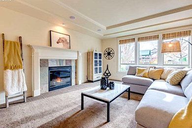 Inspiration for a family room remodel in Portland