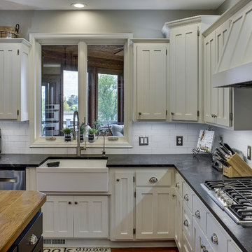 Dramatic Update - from Dated Cherry to Classic White