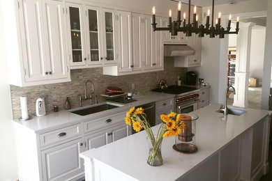 Kitchen - traditional kitchen idea in New York