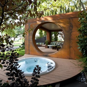 Laser cut metal PERGOLAS