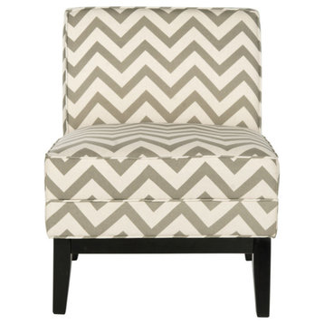 Mandy Chair, Gray/White
