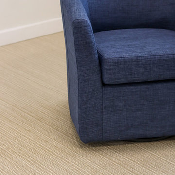 Malta Wheat | Beige Wool Pin Dot Stripe Carpet