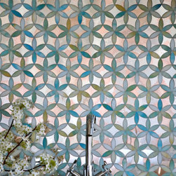Fiona Jewel Glass and Mirror Mosaic - Tiles