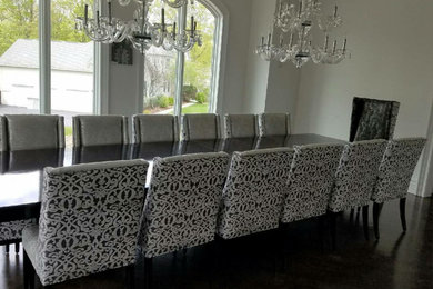 Custom Dining Table and Chairs