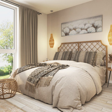 Verwandeln Sie Ihr Schlafzimmer mit beeindruckenden Innenvisualisierungen