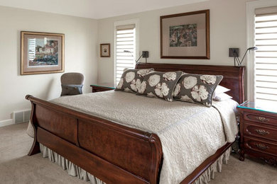Inspiration for a timeless bedroom remodel in Other