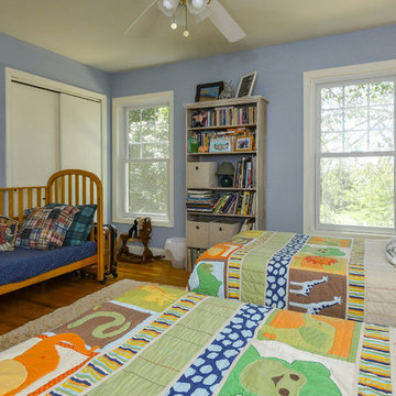 New Windows in Bright and Fun Children's Bedroom - East End, Long Island, NY