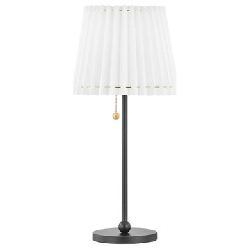 Demi 1-Light Table Lamp Soft Black