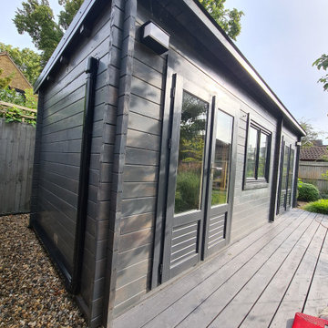 Garden House, gate and front door restoration in Wimbledon SW19