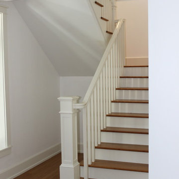 Custom Glassed-In Elevator Shaft, Elevator Car, Trim Work & Ballustrade