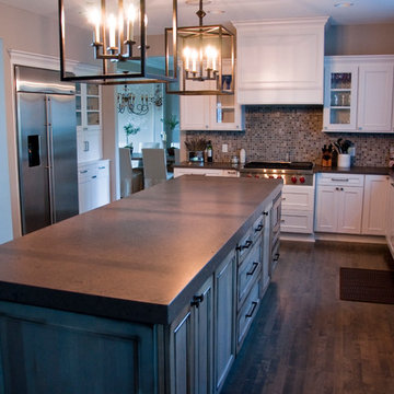 3" Apron-edge Kitchen countertops