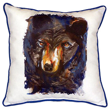 Betsy Drake Betsy's Bear Extra Large 22 X 22 Indoor / Outdoor Pillow