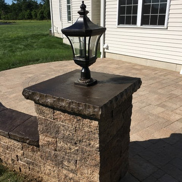 Before/after application of sealer