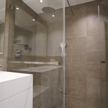 Aus einem Badezimmer wird ein Duschbad in München Perlach