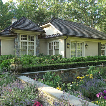 Custom Home & Pool house