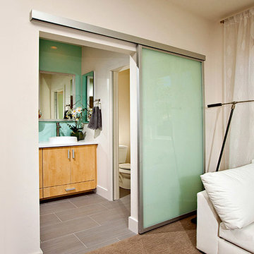 Sliding Glass Room Divider