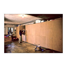 Garage into playroom