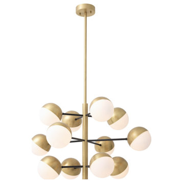 Brass Globe Sputnik Chandelier S | Eichholtz Cona